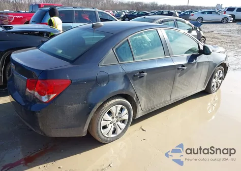 2015 Chevrolet Cruze Ls Auto из США, поврежденный, VIN 1G1PA5SH3F7244164